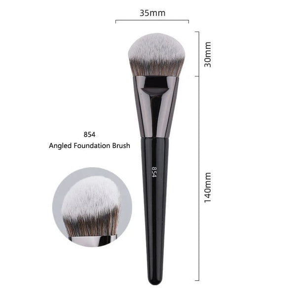 JackedDeals 854 1pc Angled Foundation Makeup Brush