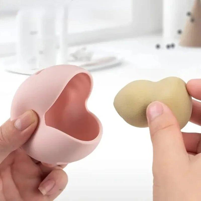 1pc Eco - Friendly Multi - hole Silicone Makeup Sponge Holder - JackedDeals