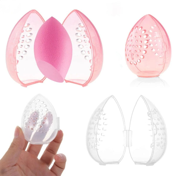 JackedDeals 1PC Makeup Sponge Holder Cosmetic Puff Container