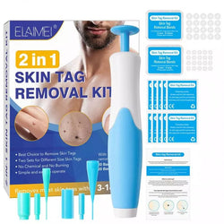 JackedDeals A / United States 2 In1 Painless Auto Skin Tag Mole Wart Removal Kit