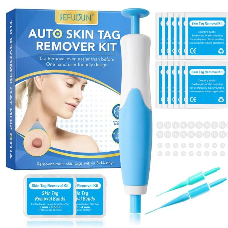JackedDeals B / United States 2 In1 Painless Auto Skin Tag Mole Wart Removal Kit