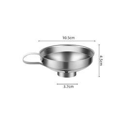 JackedDeals S / CHINA 2 Size Stainless Steel Wide Mouth Canning Funnel