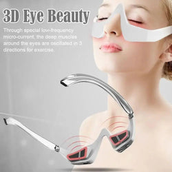 3D Eye Beauty Micro - Current Pulse Eye Massager - JackedDeals