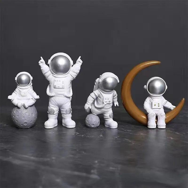 4 pcs Astronaut Figure Statue - JackedDeals