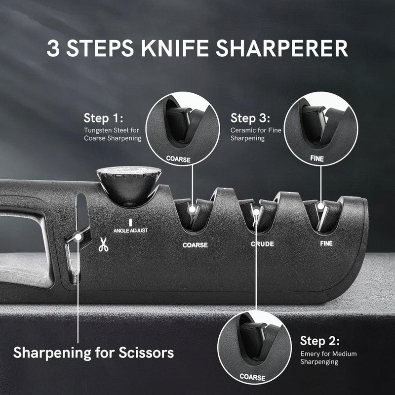 5 in 1 Knife Sharpener - JackedDeals