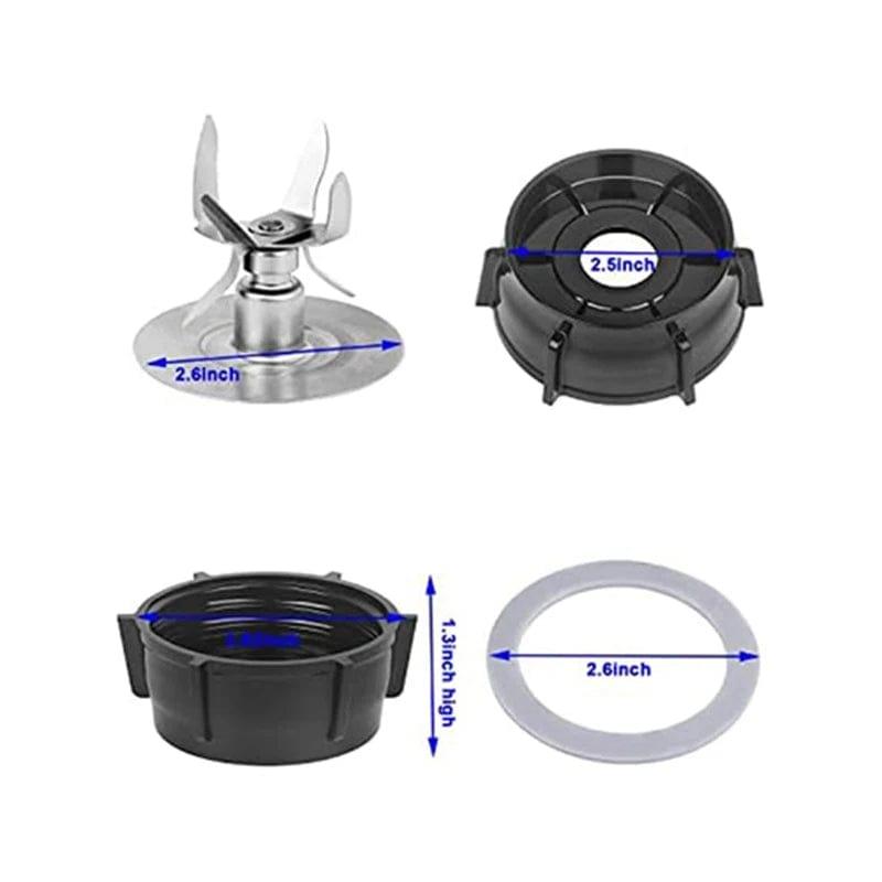 6 Point Ice Crushing Replacement Blade For Oster Osterizer Blender - JackedDeals