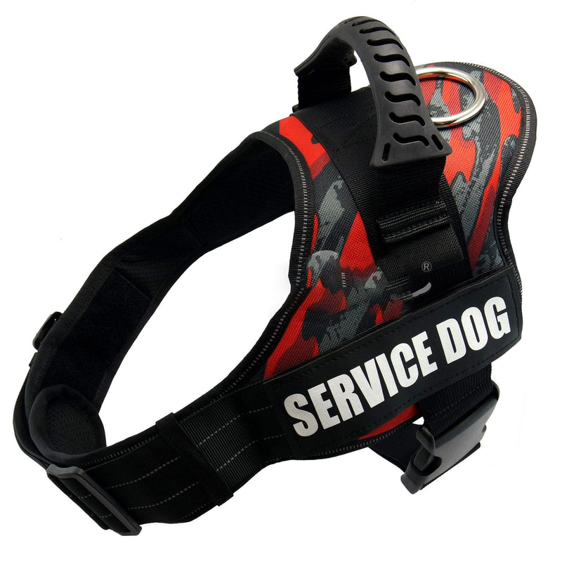 JackedDeals 0 Camouflage red / S Adjustable Pet Dog Harnesses for Small/Medium/Large Dogs