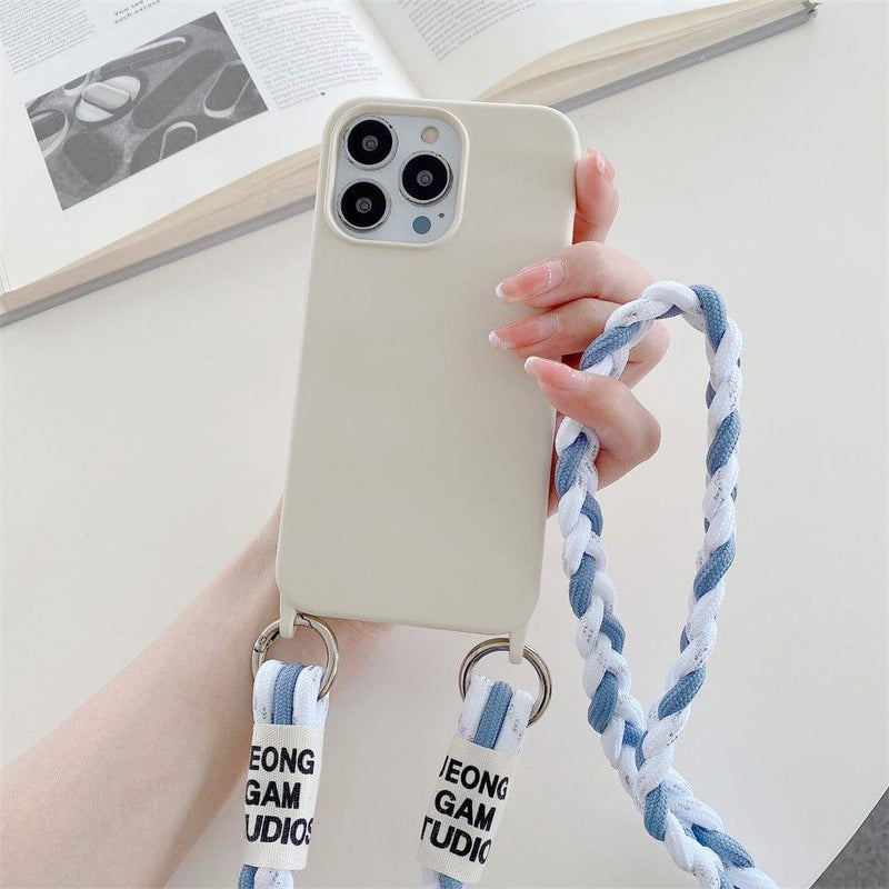 Back Woven Lanyard Phone Case - JackedDeals