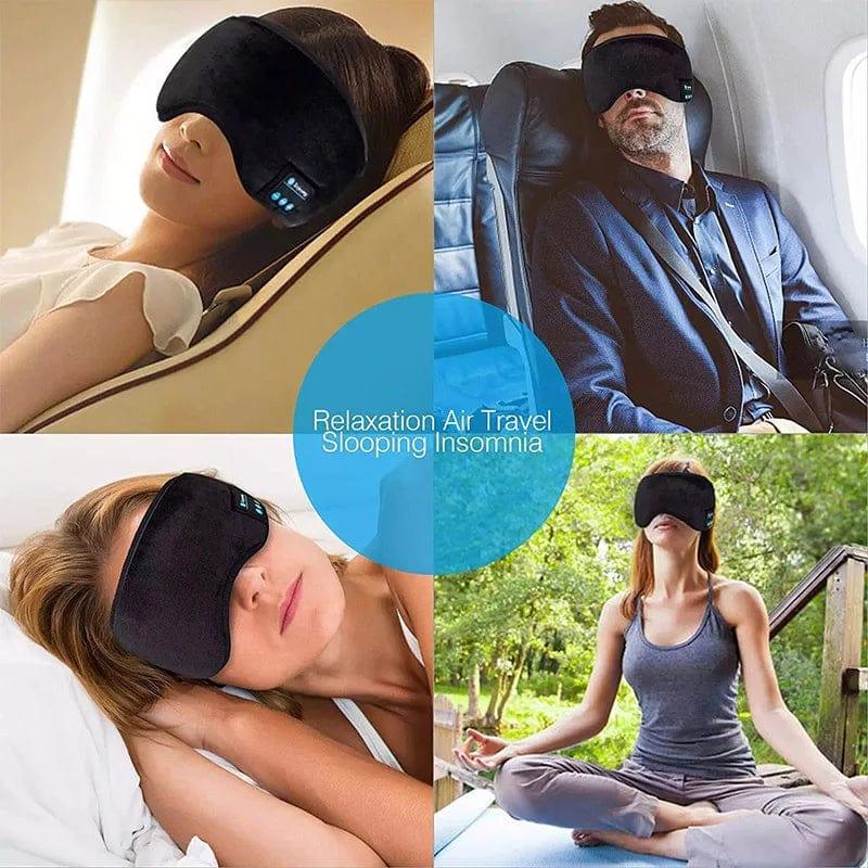 Bluetooth Sleeping Eye Mask Headphones - JackedDeals