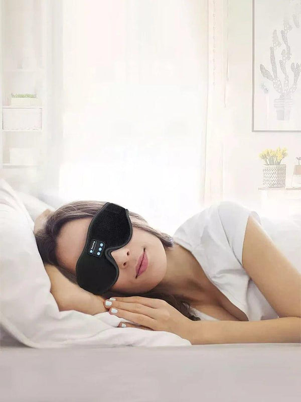 Bluetooth Sleeping Eye Mask Headphones - JackedDeals