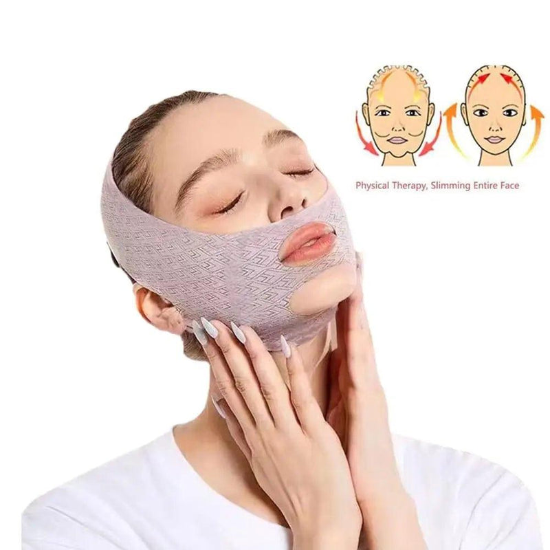 Chin Cheek Slimming Bandage V Line Lifting Mask - JackedDeals