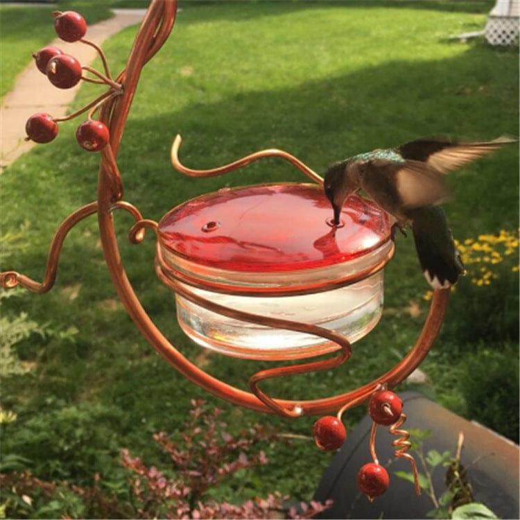 Cranberry Hummingbird Feeder - JackedDeals