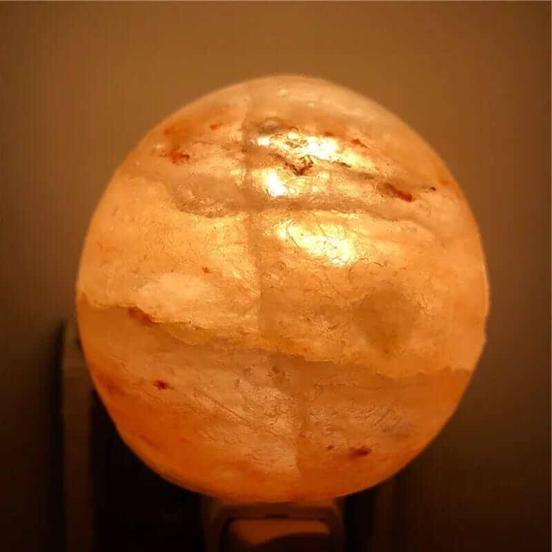 Hand Carved Himalayan Salt Lamp - Natural Crystal Night Light - JackedDeals