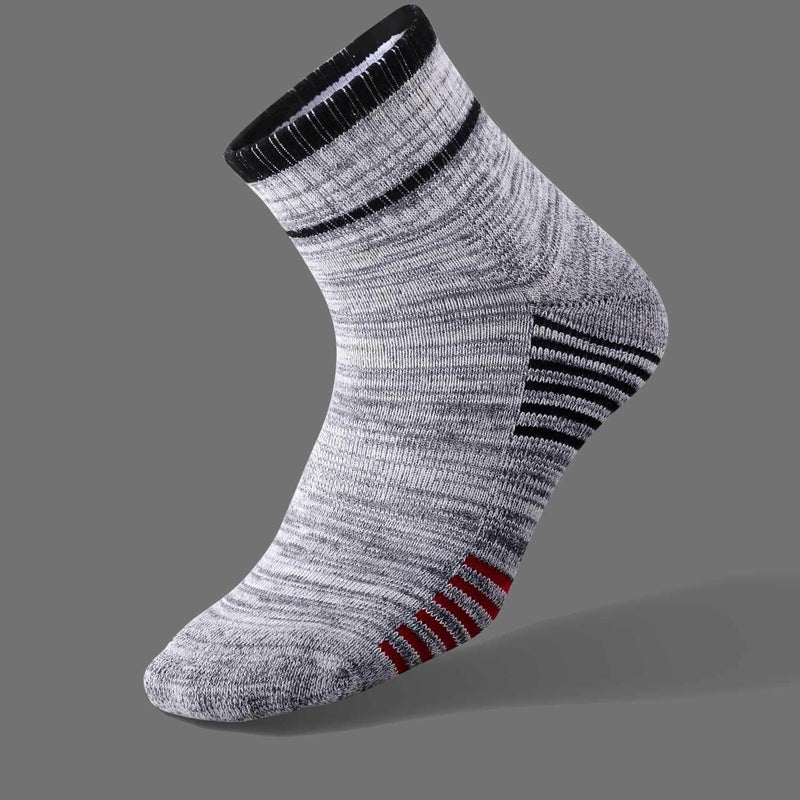 Men's Walking Hiking Socks, Wicking Cushion Quarter - JackedDeals