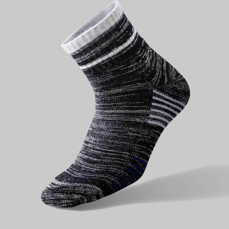 Men's Walking Hiking Socks, Wicking Cushion Quarter - JackedDeals