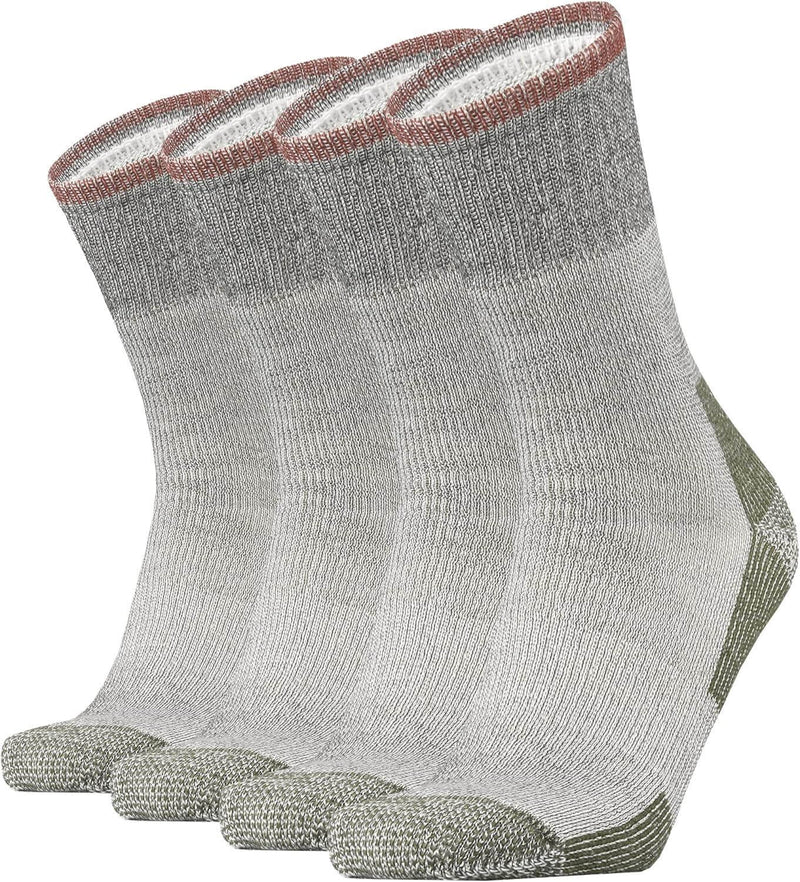 Merino Wool Cushion Crew Socks for Men Outdoor Hiking - JackedDeals