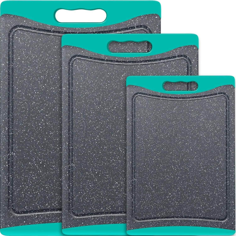 Plastic Cutting Boards for Kitchen (Set of 3) - JackedDeals