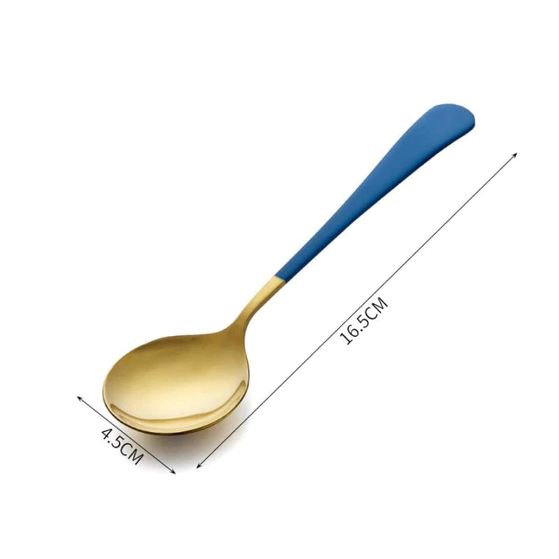 Stainless Steel Round - Headed Tablespoons - JackedDeals